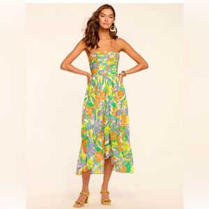 Ramy Brook Multicolor Strapless Dress